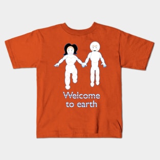 Welcome To Earth V4 Kids T-Shirt